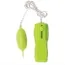 Виброяйцо Glo-Glo a Go-Go Flicker Tip Vibrating Bullet Nuclear Lime, зеленое - Фото №1
