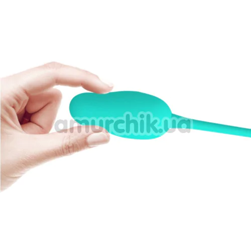 Віброяйце Pretty Love Knucker, бірюзове