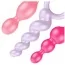 Набор анальных пробок Satisfyer Booty Call Plugs, 3 шт цветной - Фото №4