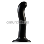 Фалоімітатор Strap-On-Me P&G-Spot Dildo L, чорний - Фото №1