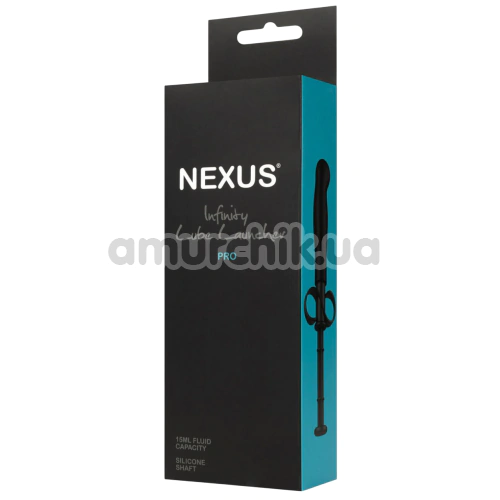 Шприц для лубриканта Nexus Infinity Lube Launcher Pro, черный