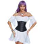 Корсет Star Night Sultry Noir Lace-Insert Underbust Corset, чорний - Фото №2
