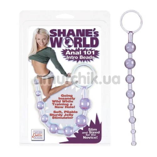 Анальний ланцюжок Shane's World фіолетовий