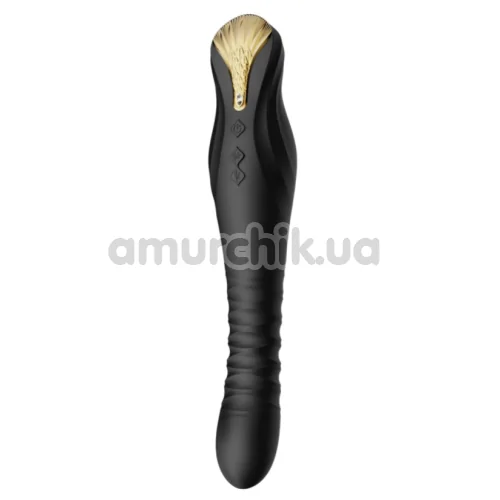 Вибратор для точки G Zalo King Vibrating Thruster, черный