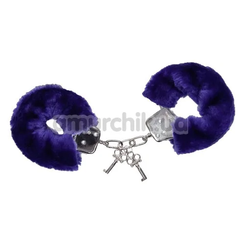 Наручники Handschellen Love Cuffs синие - Фото №1
