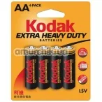 Батарейки Kodak Extra Heavy Duty АА, 4 шт - Фото №1