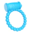 Виброкольцо для члена Hision Beads Ring, голубое - Фото №3