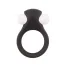 Виброкольцо Lit-Up Silicone Stimu-Ring 2, черное - Фото №1
