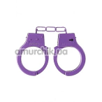 Наручники Ouch! Beginner's Handcuffs, фіолетові - Фото №1