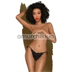 Трусики Penthouse Lingerie Too Hot To Be Real, черные - Фото №1