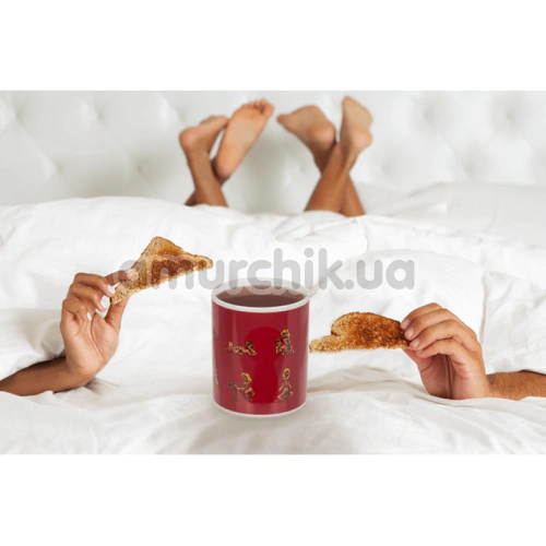 Чашка з термоефектом Stoneware Mug Comic Stripper