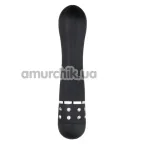 Вибратор Easy Toys Diamond Vibrator с расширением, черный - Фото №1