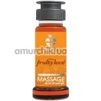 Масажний лосьйон Fruity Love Massage з зігрівальним ефектом - абрикос-апельсин, 50 мл - Фото №1
