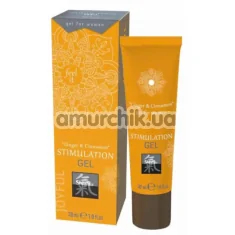Гель для стимуляції клітора Shiatsu Stimulation Gel Ginger & Cinnamon, 30 мл - Фото №1