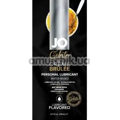 Оральний лубрикант JO Gelato Creme Brulee - крем-брюле, 10 мл - Фото №1