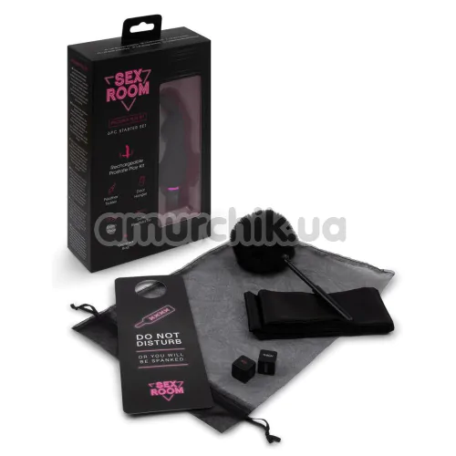 Набор секс-игрушек Sex Room Raunchy Kit, черный