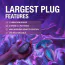 Набір анальних пробок з вібрацією Anal Adventures Matrix Cosmos Plug Kit, синій - Фото №16