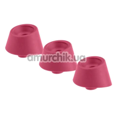 Набор насадок на симулятор орального секса для женщин Womanizer Inside Out, Duo (Size M), розовый - Фото №1