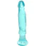 Фаллоимитатор Doc Johnson Crystal Jellies Anal Starter 5.5, бирюзовый - Фото №4