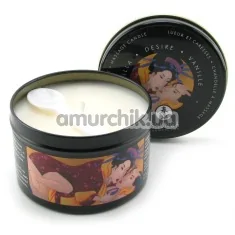Свеча для массажа Shunga Massage Candle Vanilla - ваниль, 200 мл - Фото №1