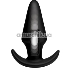 Анальна пробка з поштовхами ThumpIt 7X Large Thumping Anal Plug, чорна - Фото №1
