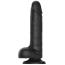 Вибратор с ротацией Strap-On-Me Rotating & Vibrating Realistic Dildo L, черный - Фото №2