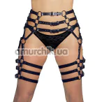 Гартеры Zado Fetish Waist Harness, черные - Фото №1