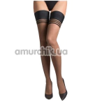 Чулки Stockings (модель 5542), черные - Фото №1