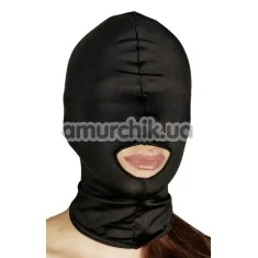 Маска Bad Kitty Naughty Toys Hood Mouth, черная - Фото №1