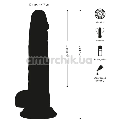 Вибратор Crystal Clear Vibrator, прозрачный