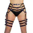 Гартеры Zado Fetish Waist Harness, черные - Фото №1