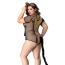 Костюм кішечки JSY Sexy Lingerie 8360, леопардовий: боді + вушка - Фото №4