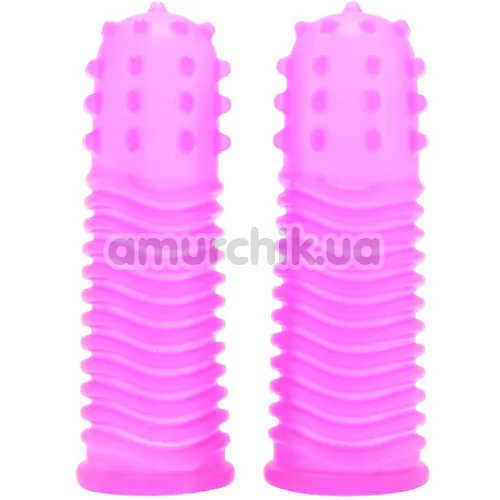Набор насадок на палец Intimate Play Finger Tingler, розовый