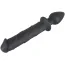 Анальний стимулятор Black Velvets Dildo And Plug, чорний - Фото №2