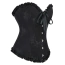 Корсет Star Night Ruffle & Bow Corset, черный - Фото №8