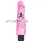Вибратор Hi-Rubber 9 Inch Dildo, розовый - Фото №1