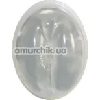 Анус-мастурбатор з вібрацією Cyberskin Release Tight Ass Stroker Vibrating, прозорий - Фото №1