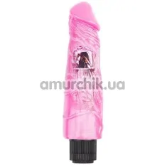 Вибратор Hi-Rubber 9 Inch Dildo, розовый - Фото №1
