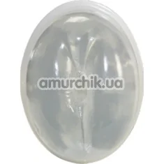 Анус-мастурбатор с вибрацией Cyberskin Release Tight Ass Stroker Vibrating, прозрачный - Фото №1