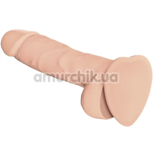 Фаллоимитатор Strap-On-Me Soft Realistic Dildo L, телесный