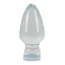 Анальна пробка Crystal Clear Big Plug 12.2, прозора - Фото №3