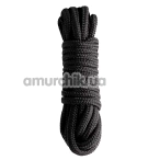 Мотузка Sinful Nylon Rope, чорна - Фото №1