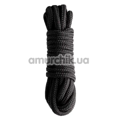 Веревка Sinful Nylon Rope, черная - Фото №1