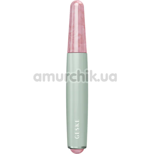 Ручка-масажер для обличчя Geske Double-Sided Rose Quartz Depuffing Pen 7 in 1, зелений - Фото №1