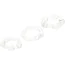 Набор эрекционных колец для члена Trinity Vibes Clear Performance Erection Rings, прозрачный - Фото №3