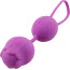 Вагинальные шарики Argus Toys Purple Pleasure Balls, фиолетовые - Фото №2
