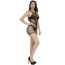 Платье Star Night Diff Net Mini Dress, черное - Фото №6