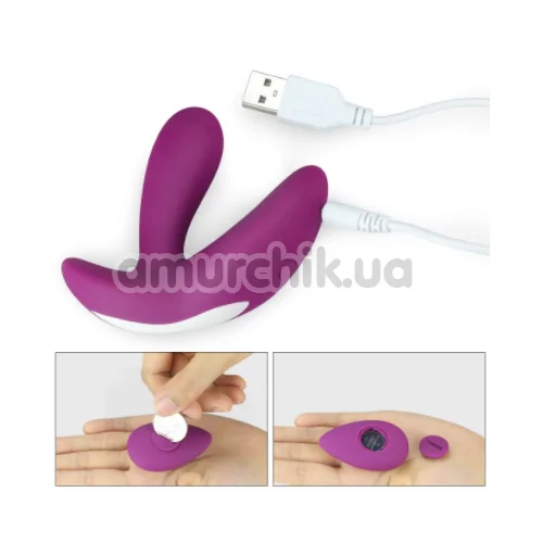 Вибратор Lovetoy O-Sensual Remote Rider, фиолетовый