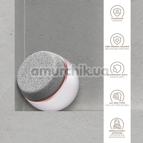 Шліфувальна пилка для стоп Geske Pumice Stone Callus Remover 7 in 1, кремова