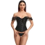 Корсет Star Night Women Lace Short Sleeve Corset, черный - Фото №2